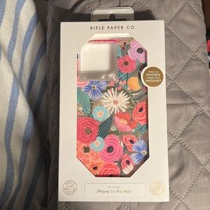 Rifle paper co. iPhone 14 pro max MagSafe case